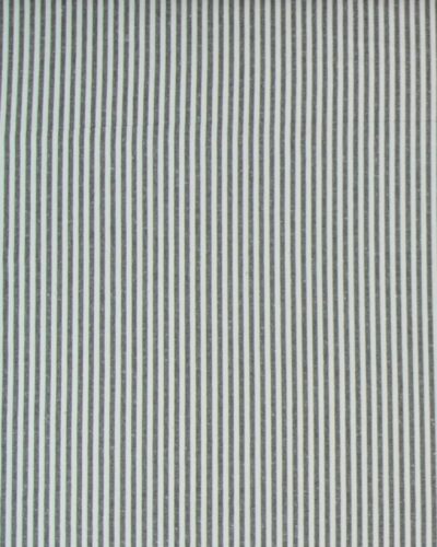 Offwhite/mørk olivengrøn striber, 6 mm - Boligtekstil (bæredygtigt)