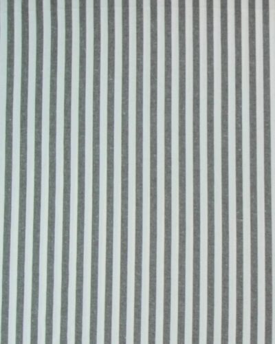 Offwhite/mørk olivengrøn striber, 12 mm - Boligtekstil (bæredygtigt)