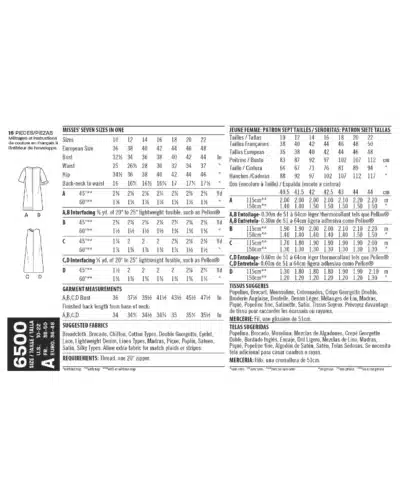 Spencer og kjole - str. 36-48