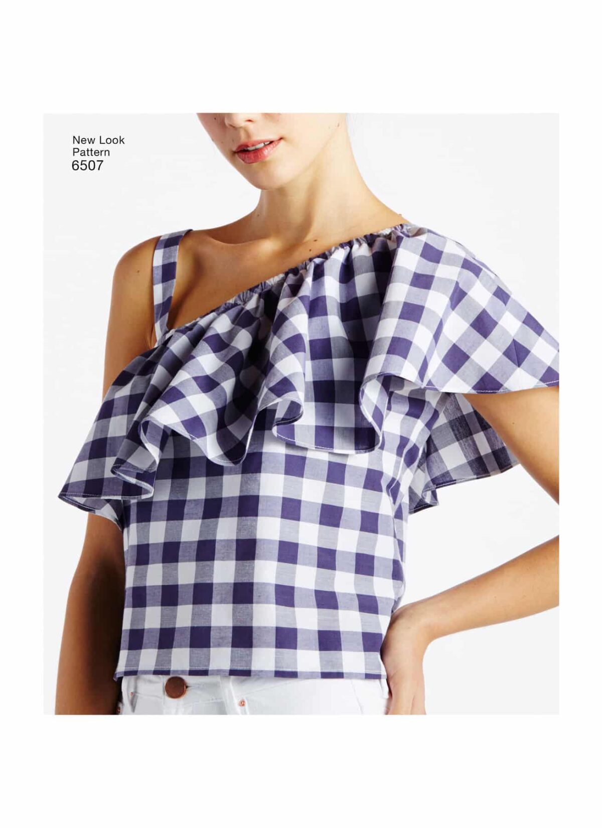 Kjole og bluse m/flæse - str. XS – XL - Image 4