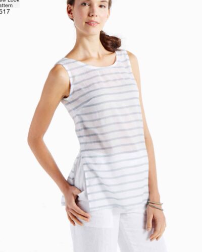 Strandkjole, bukser, top og tørklæde - str. 36-48 14 Strandkjole, bukser, top og tørklæde - str. 36-48