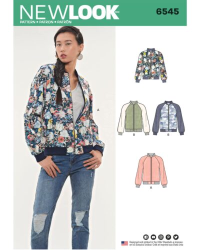 Bomber jakke - str. 32-44