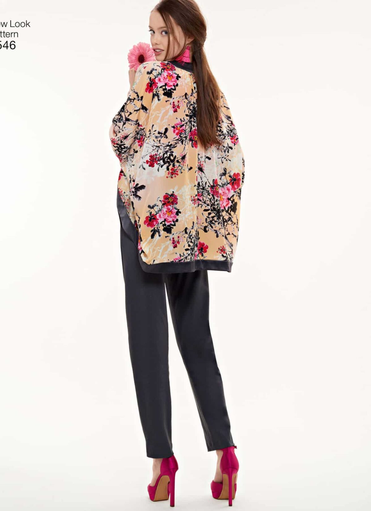 Kimono og bukser - str. XS –XL - Billede 3