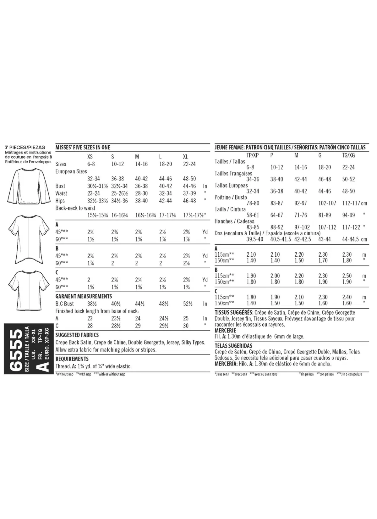 Keyhole bluse - str. XS –XL - Billede 4