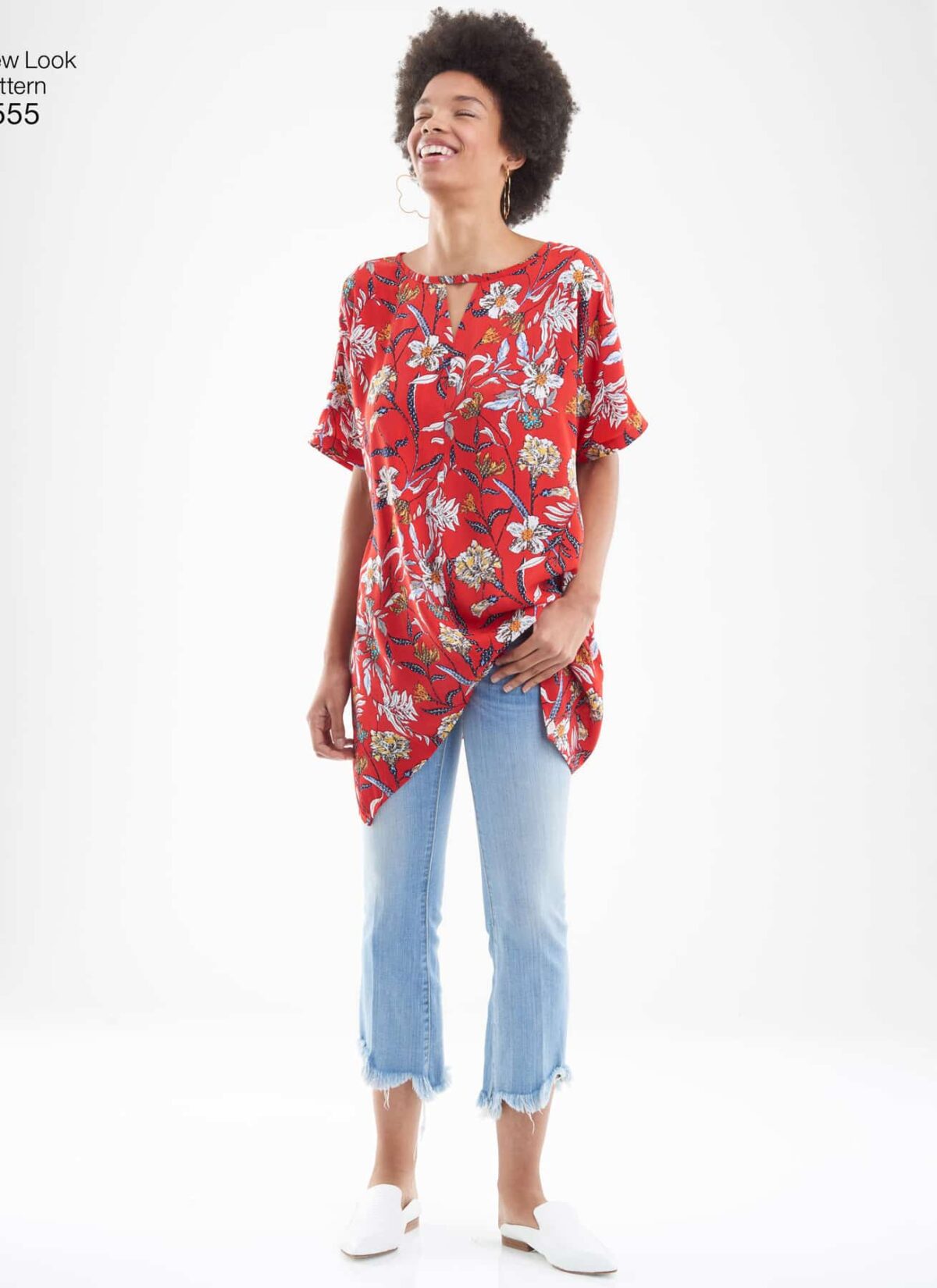 Keyhole bluse - str. XS –XL - Billede 2