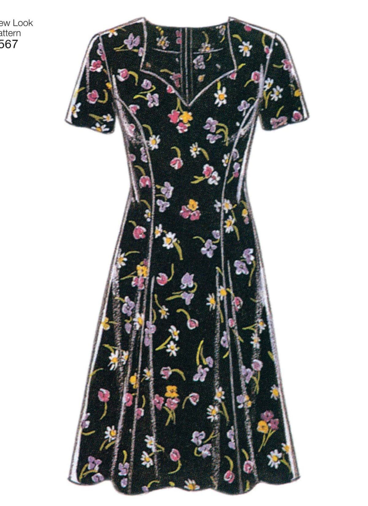 Kjole i otte variationer - str. 32-42 - Image 4