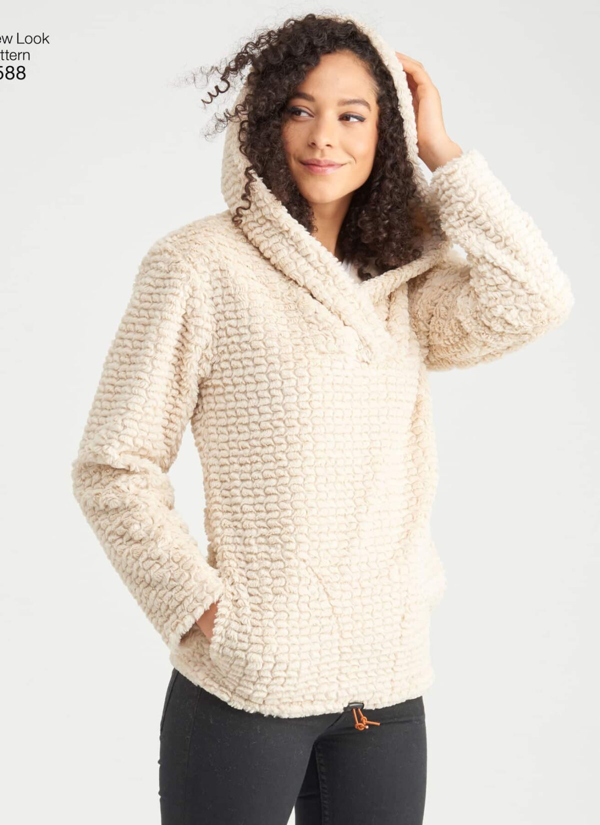 Fleece/sweatshirt bluse - unisex str. XS-XL - Billede 3