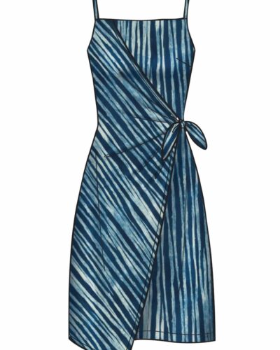 Spaghetti strop kjole - str.34-46 11 Spaghetti strop kjole - str.34-46