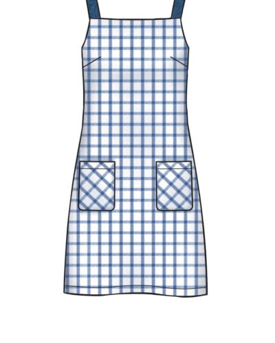 Spaghetti strop kjole - str.34-46 12 Spaghetti strop kjole - str.34-46