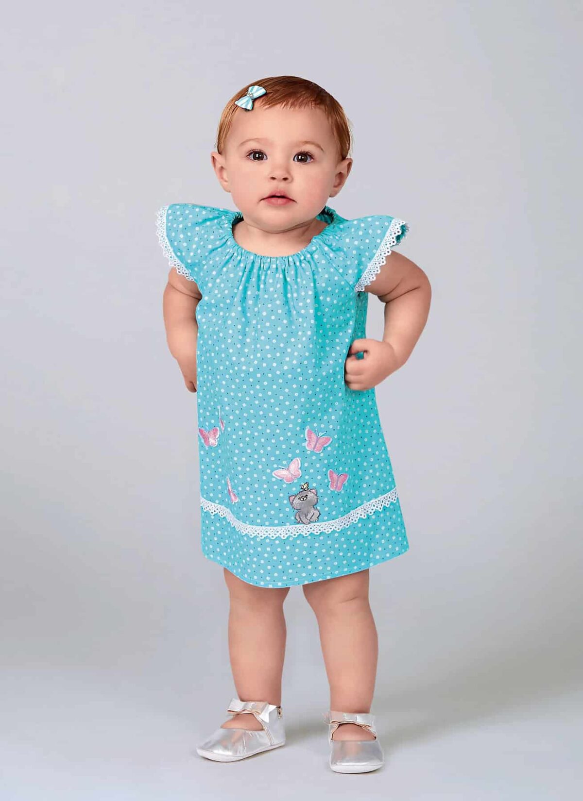 Kjole, bluse og shorts - str. str. NB-S-M-L - Billede 2