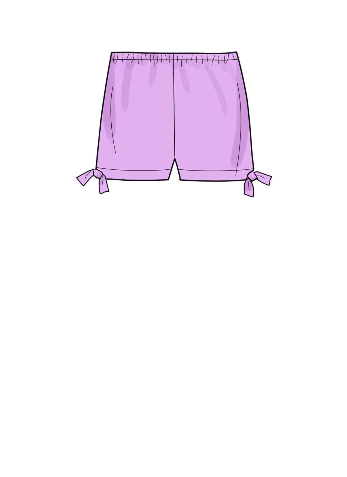 Kjole, bluse og shorts - str. str. NB-S-M-L - Billede 5