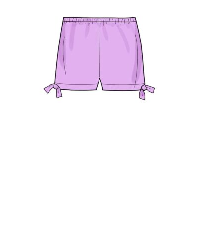 Kjole, bluse og shorts - str. str. NB-S-M-L