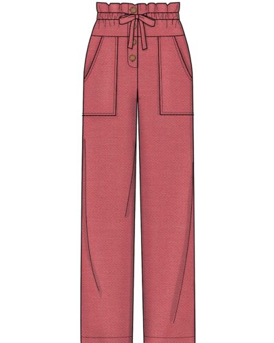 Højtaljet bukser og shorts - str. 34-46 11 Højtaljet bukser og shorts - str. 34-46