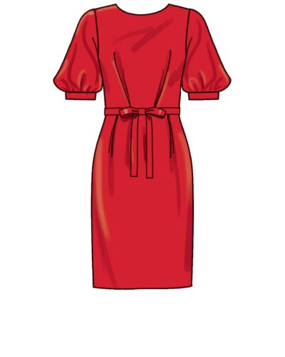 Kjole, 2 slags ærmer - str. 32-44 13 Kjole, 2 slags ærmer - str. 32-44