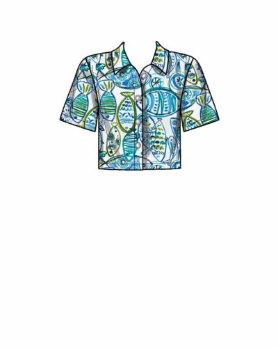 Kort skjorte og nederdel - str. 32-44 11 Kort skjorte og nederdel - str. 32-44