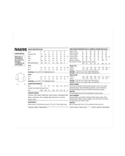 Skjorte, 2 slags ærmer - str. 32-44 13 Skjorte, 2 slags ærmer - str. 32-44