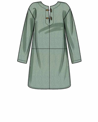 Tunika/annorak med og uden hætte - str. XS-XXL 12 Tunika/annorak med og uden hætte - str. XS-XXL