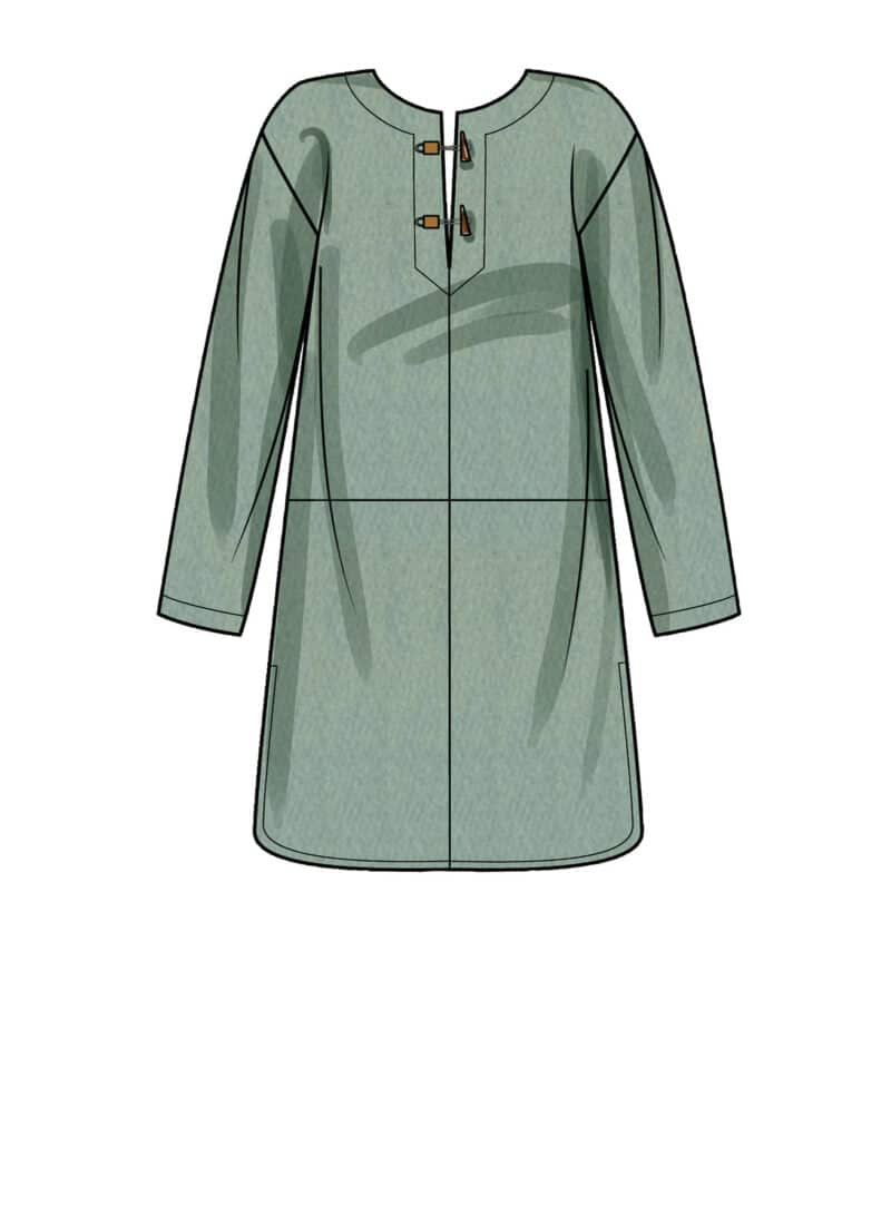 Tunika/annorak med og uden hætte - str. XS-XXL - Image 5