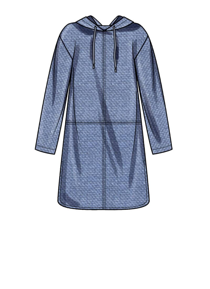 Tunika/annorak med og uden hætte - str. XS-XXL - Image 4