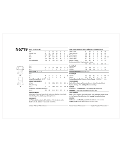 Skjortebluse med pufærme eller uden ærme - str. 34-44