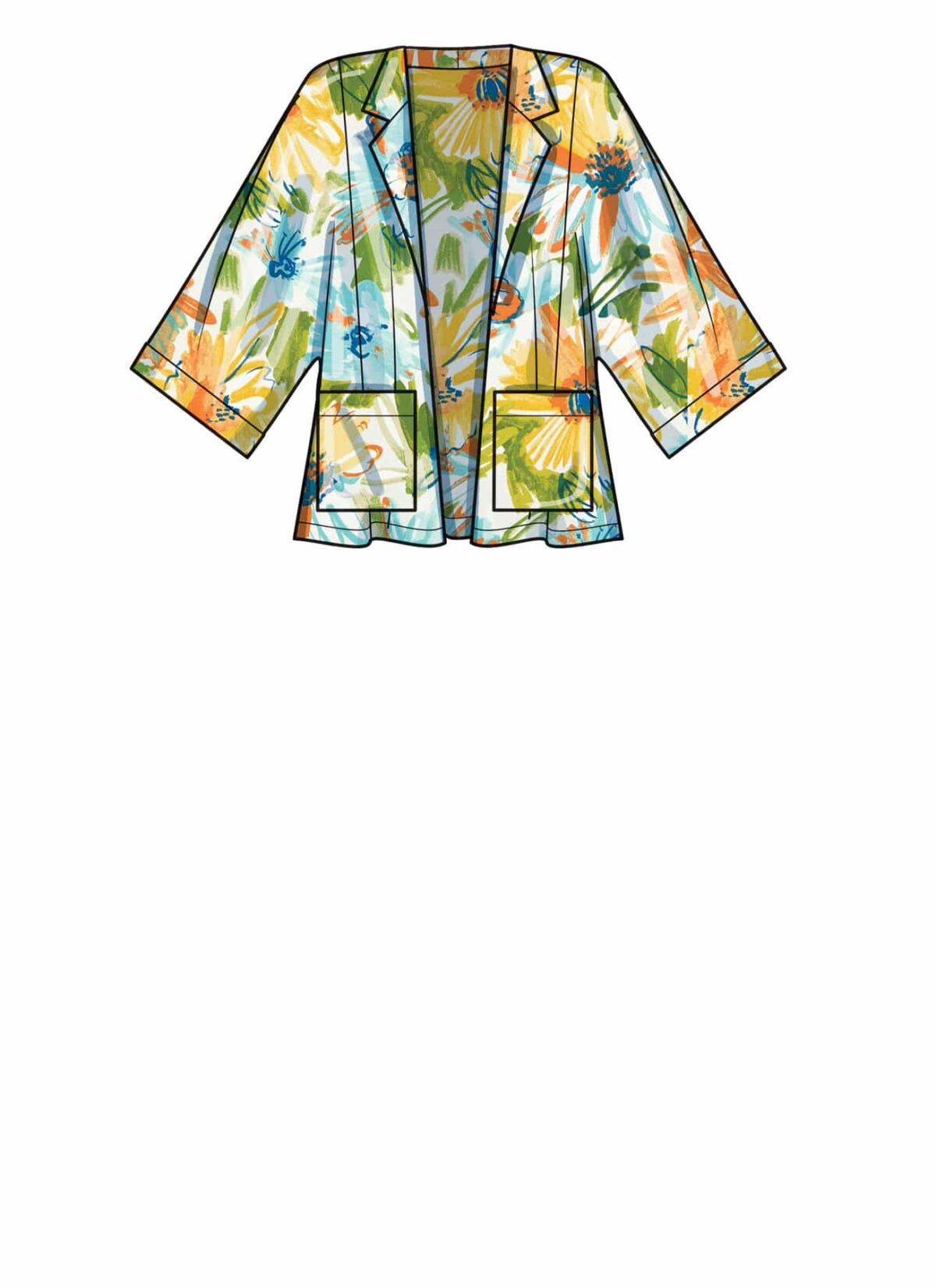 Jakke, shorts og bikinitop - str. 34-46 - Billede 6