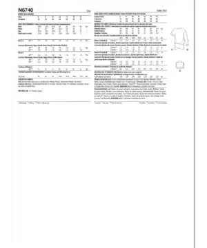 Kort kjole og snyde krave - str. 32-44 (kun til jersey/strikstof)