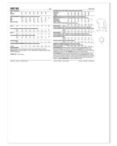 Kort kjole og snyde krave - str. 32-44 (kun til jersey/strikstof)