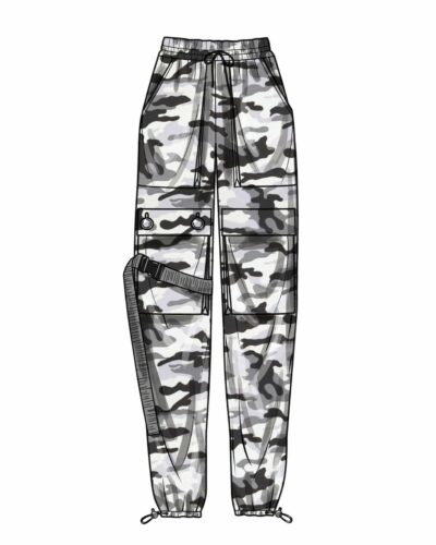 Buks med lommer - unisex str. XS-XL