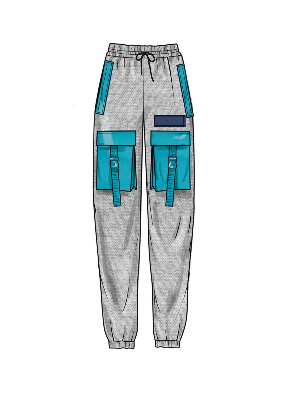 Buks med lommer - unisex str. XS-XL - Image 8
