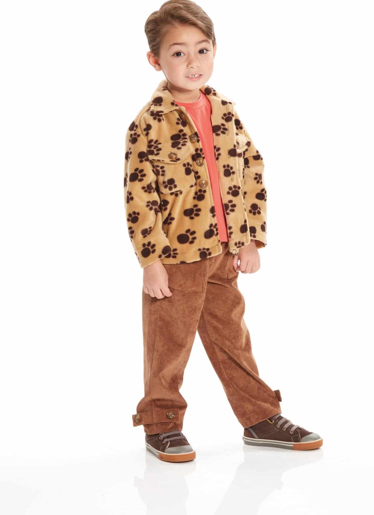 Jakke, vest, bukser og bluse - str. 3-8 år - Billede 3