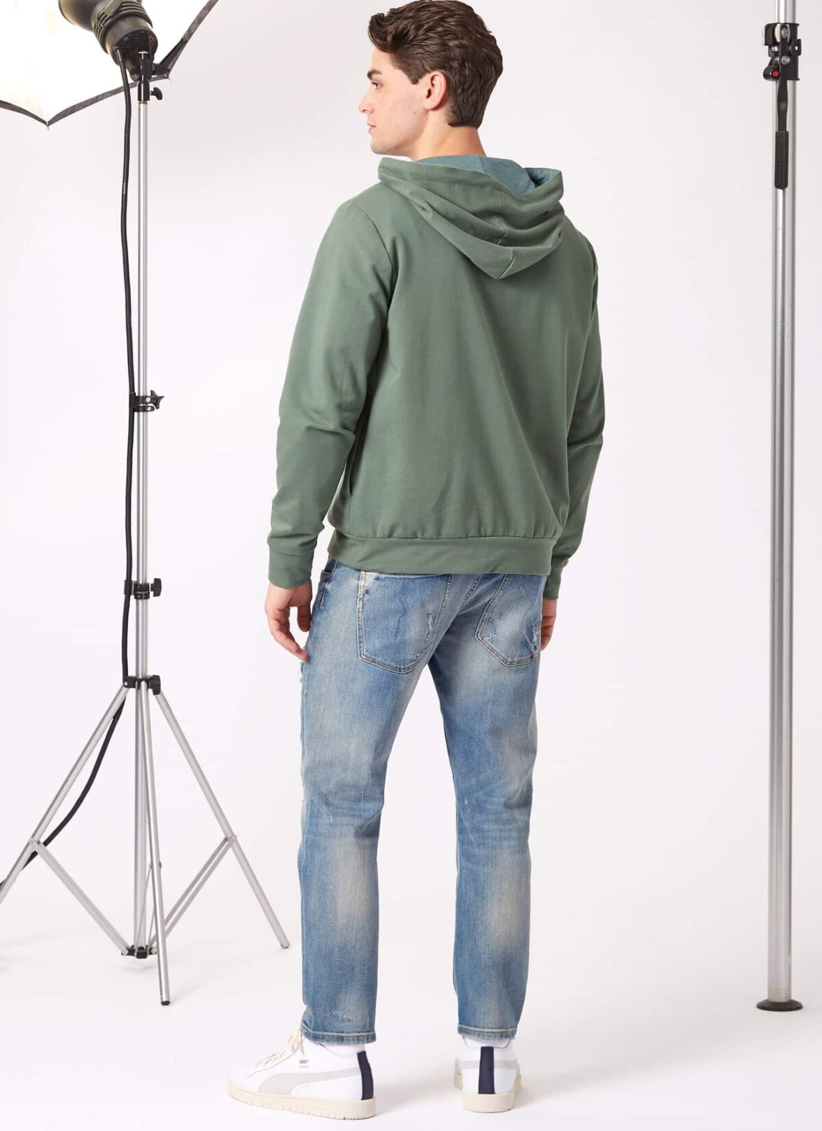 Hoddie i 2 varianter - unisex str. S-XXL (kun til jersey/strikstof) - Image 4