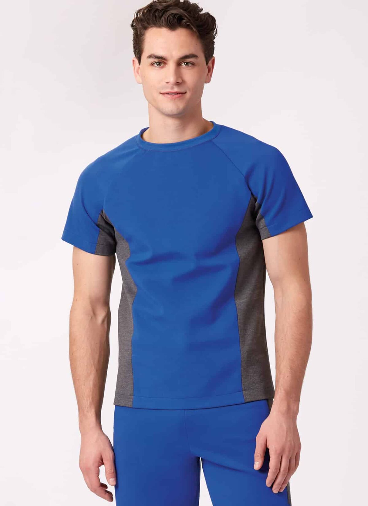 T-shirt og joggingbukser - herre str. S-XXL (kun til jersey/strikstof) - Billede 2