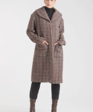 Frakke med sjalskrave - str. XS-XL