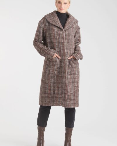 Frakke med sjalskrave - str. XS-XL 11 Frakke med sjalskrave - str. XS-XL