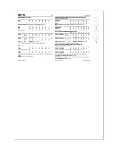Bukser med brede ben - str. 36-48 13 Bukser med brede ben - str. 36-48