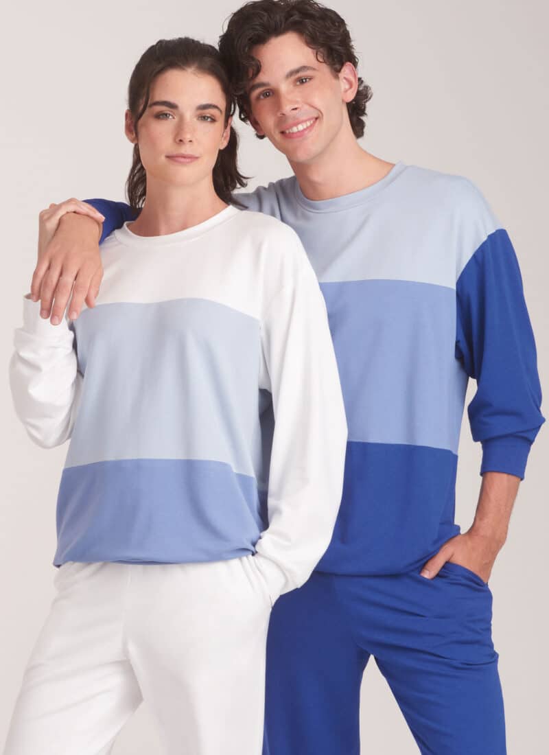 Sweatshirt og bukser - unisex str. S-XXL (kun til jersey/strikstof) - Image 2