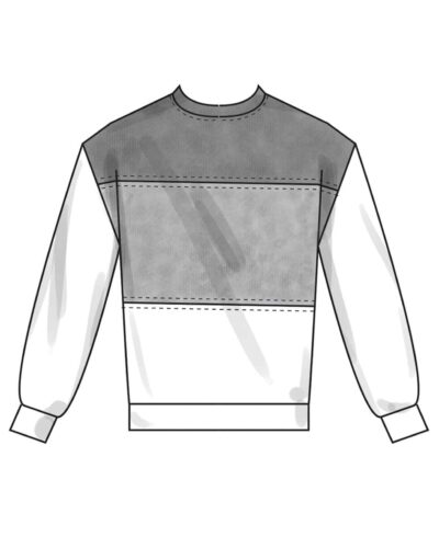 Sweatshirt og bukser - unisex str. S-XXL (kun til jersey/strikstof)