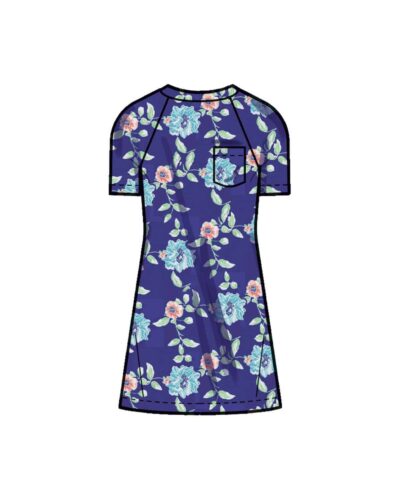 Kjole, to varianter - str. 3-14 år (kun til jersey/strikstof) 17 Kjole, to varianter - str. 3-14 år (kun til jersey/strikstof)