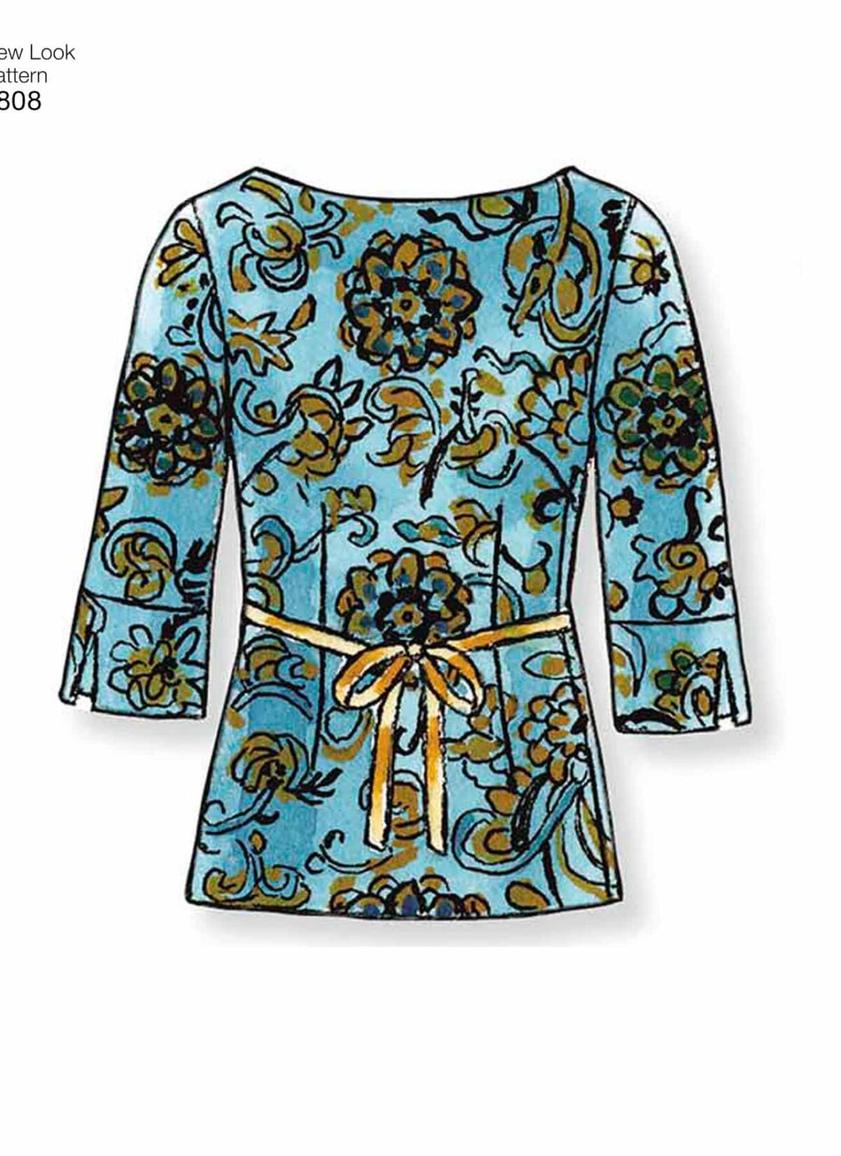 Bluse i 6 varianter - str. 34-44 - Image 2