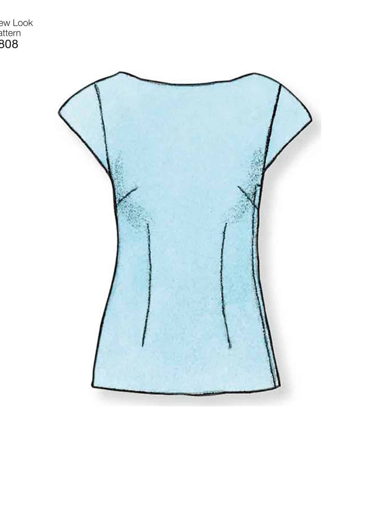 Bluse i 6 varianter - str. 34-44 - Image 3