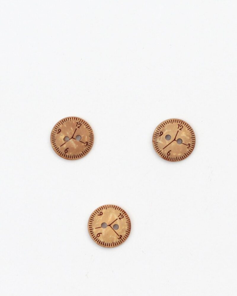 2 huls, Urskive - 14 mm kokosknap