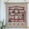Chrtistmas toy store red - 40x47 cm (adventskalender)