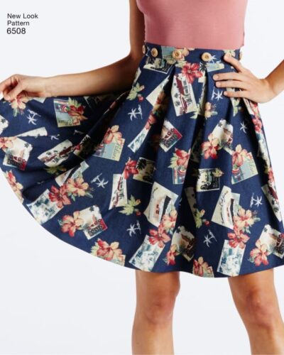 Kjole/nederdel/top m/kig til ryg - str. 36-46