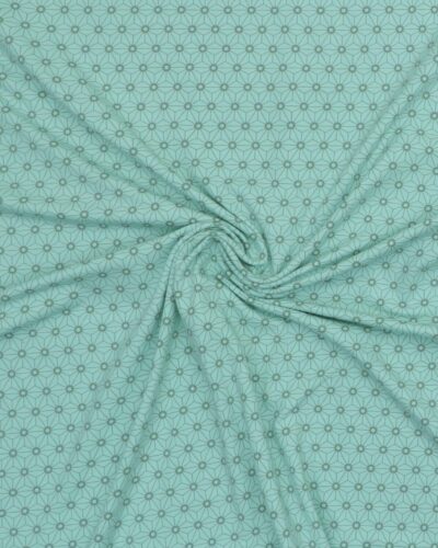 Mint stjerne på lys mint - Jersey 7 Mint stjerne på lys mint - Jersey