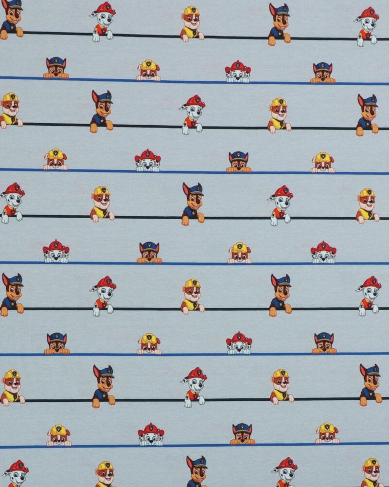 Paw Patrol på lysegrå - Jersey