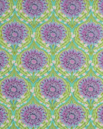 Untamed, Daisy and confused, turkis - Tula Pink