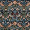 Strawberry Thief, marineblå - William Morris
