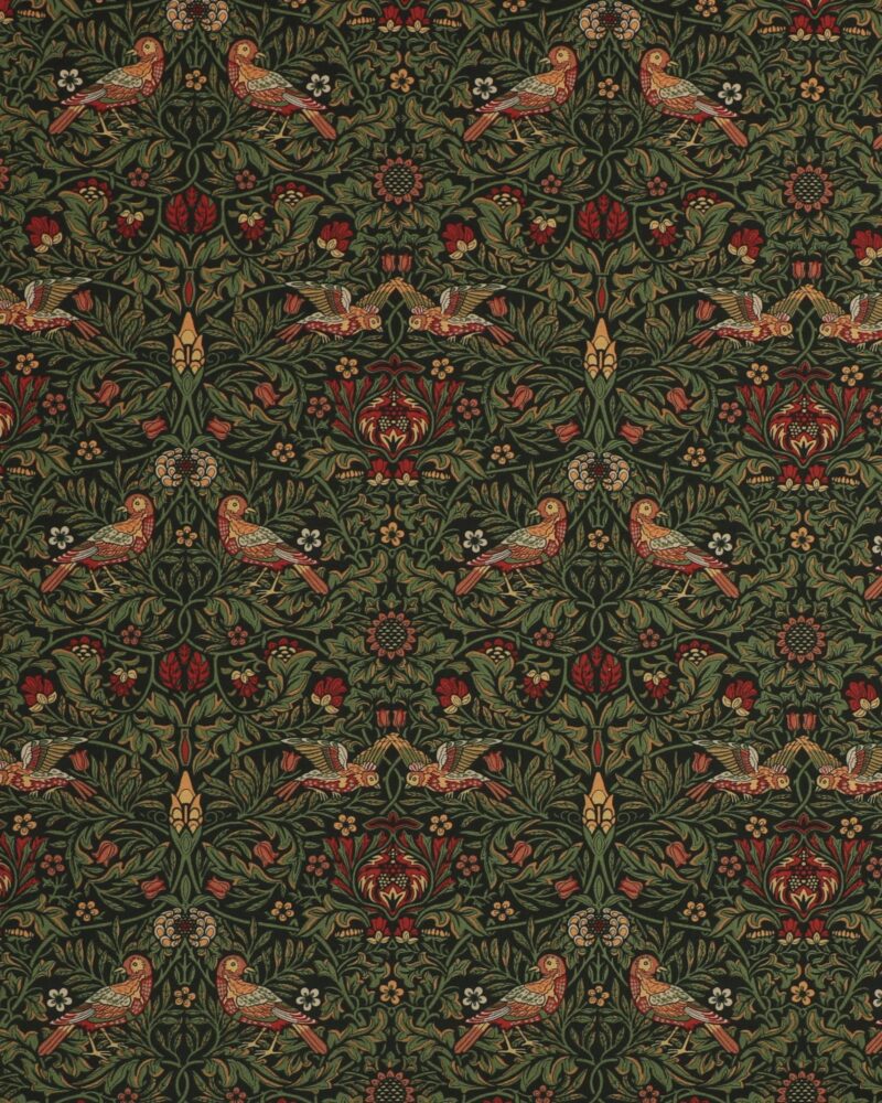 Bird, grøn - William Morris