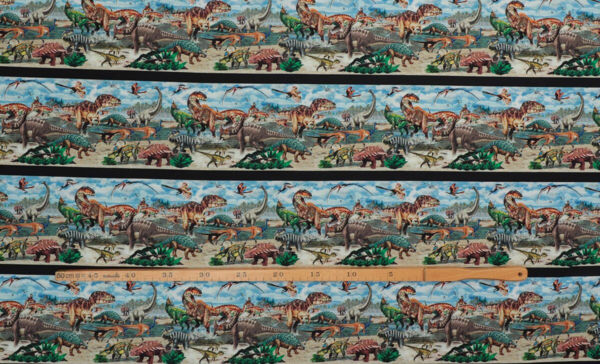 Land of the giants, dinosauer - Patchwork - Billede 2