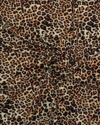 Leopard - Twillvævet viskose